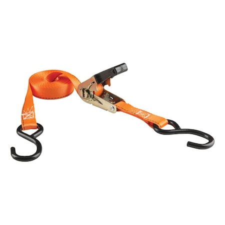 Keeper Keeper 1 in. W X 15 ft. L Orange Tie Down w/Ratchet 500 lb 2 pk 45518